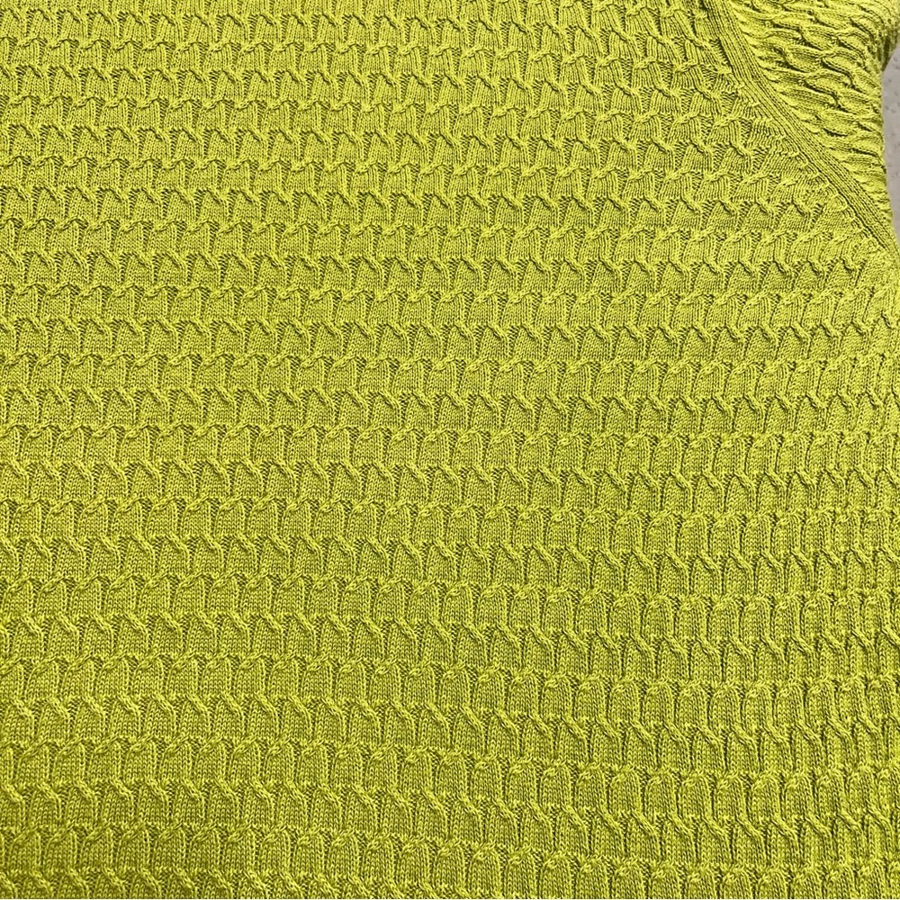 Imperfect vintage Y2K Talbots Woman pima cotton knit sweater ribbed 2X 1X XL ?‎ - Picture 15 of 16